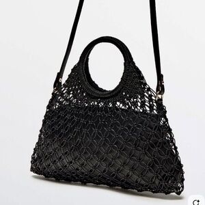 Massimo Dutti Leather 2-in-1 Bag